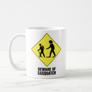 Akta sig av Sasquatch Kaffemugg