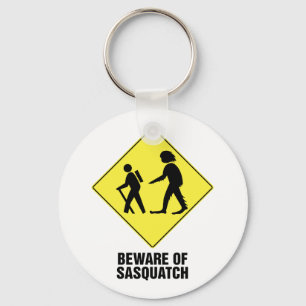 Akta sig av Sasquatch Nyckelring