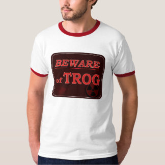 Akta sig av Trog undertecknar T-shirt