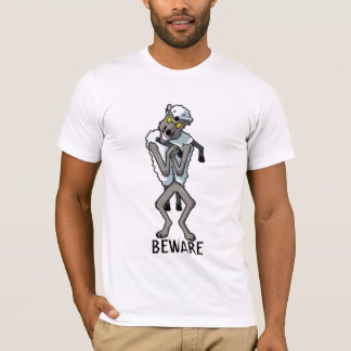 AKTA SIG AV varger, I ATT BEKLÄDA för SHEEPS Tee Shirt