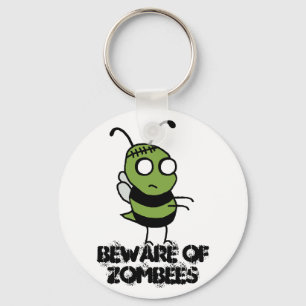 Akta sig av Zombees Keychain Nyckelring