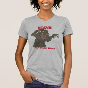 Akta sig det roliga monster för den Menopausal T Shirt