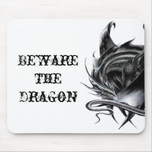 Akta sig draken Mousepad Musmatta