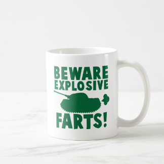 Akta sig EXPLOSIVA FISAR! Kaffemugg