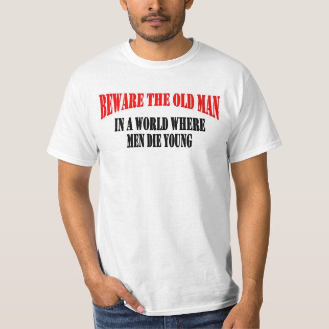 AKTA SIG GAMAL MAN TEE (Framsida)