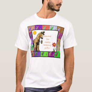 Akta sig geeksna uthärda gåvor t-shirt