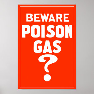 Akta sig gift gasar? - WW1 Poster