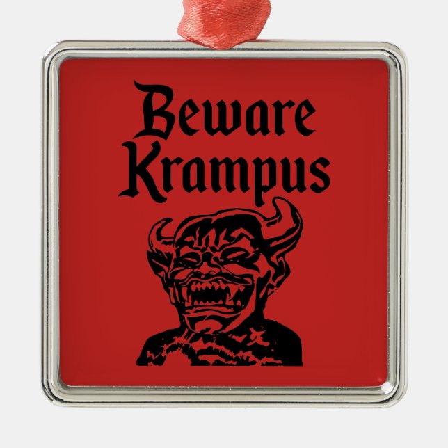 AKTA SIG KRAMPUS JULGRANSPRYDNAD METALL (Framsidan)