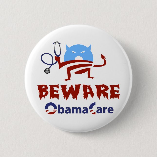 Akta sig ObamaCare Knapp (Framsida)