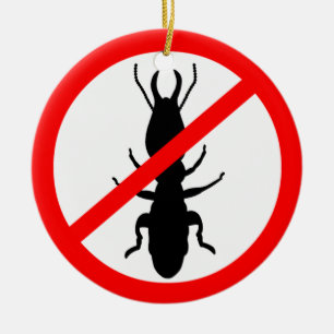Akta sig Termites Julgransprydnad Keramik