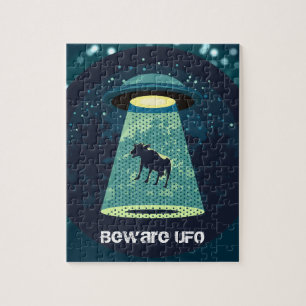 Akta sig UFO Pussel