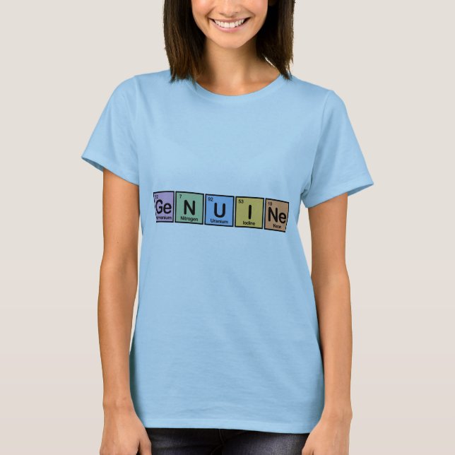 Äkta som göras av inslag t shirt (Framsida)