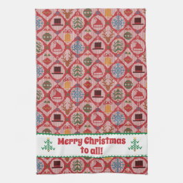 Äkta sötare jul kökshandduk