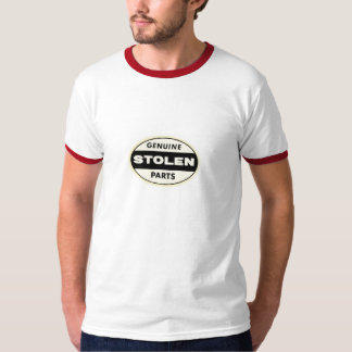 Äkta stal delar tee shirt