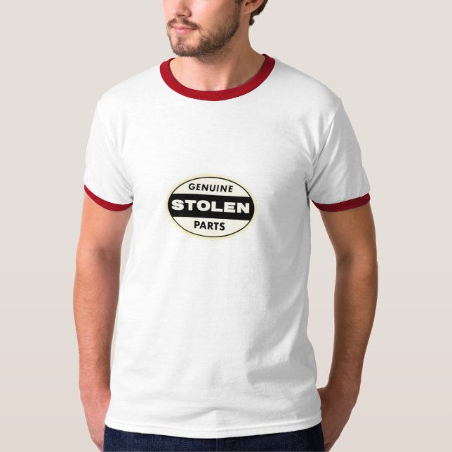 Äkta stal delar tee shirt (Framsida)
