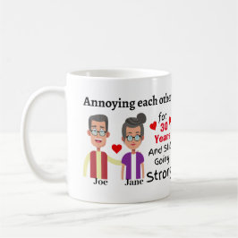 Äkta varandra kaffe mugg