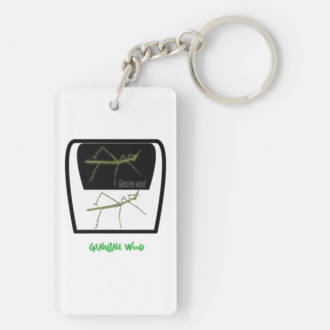 Äkta Wood Acrylic Sjö (Baksidan)