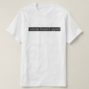 äktan brännmärker t-skjortan t shirt