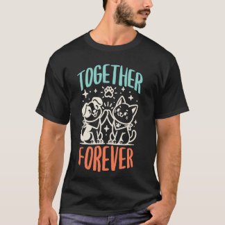 Äktenskap Årsdag Vän För Evigt Söt T Shirt