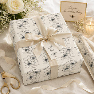 Äktenskaplig Biedecoration Presentpapper