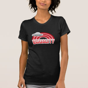 ÄKTENSKAPLIG JÄMSTÄLLDHET REGNBÅGE -.png Tee Shirt