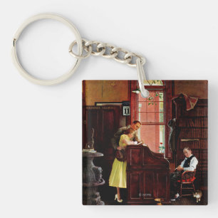 Äktenskapslicens av Norman Rockwell