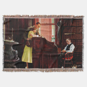 Äktenskapslicens av Norman Rockwell Filt