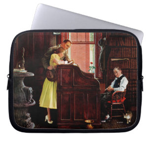 Äktenskapslicens av Norman Rockwell Laptop Fodral