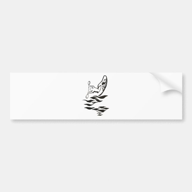 Akter för 41 kajak bildekal (Framsidan)