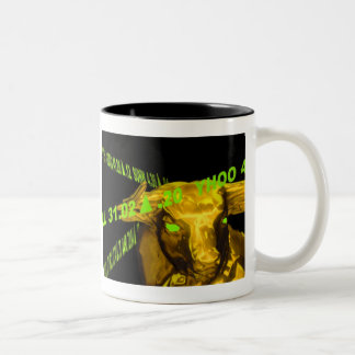 Aktiemarknadkaffetjur Två-Tonad Mugg