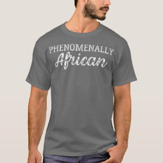 Aktiv för lika behandling av afrikanska svarta Hög T Shirt