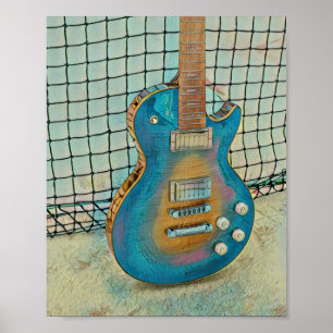 Aktiv gåva från gitarrer poster
