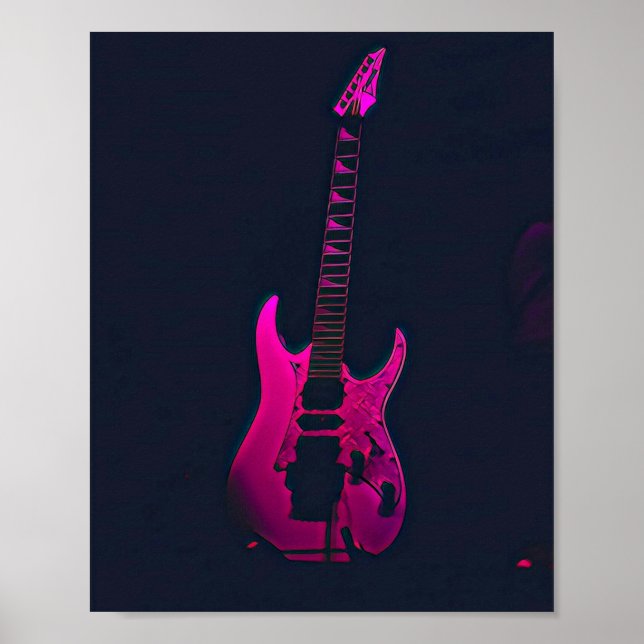 Aktiv gåva från gitarrer poster (Framsidan)