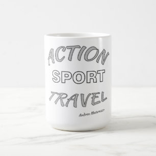Aktiv idrottsresa kaffemugg