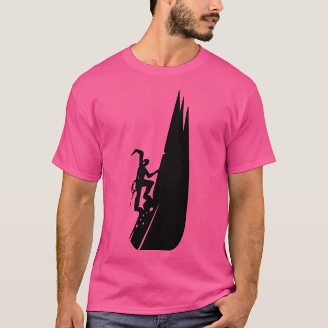 Aktiv isklättring t shirt (Framsida)