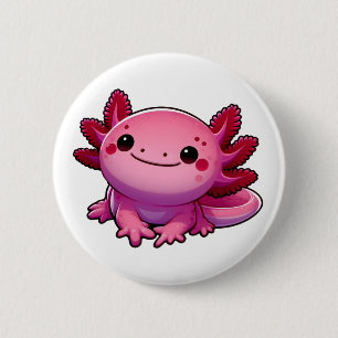 Aktiv leende Axolotl Knapp