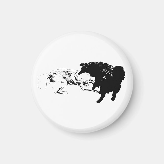 Aktiv paus, konstmagnet magnet (Framsidan)