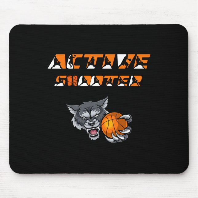 Aktiv Shooter-basket 1 Musmatta (Framsidan)