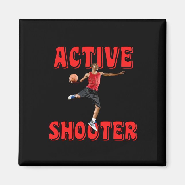 Aktiv Shooter-basket 4 Magnet (Framsidan)
