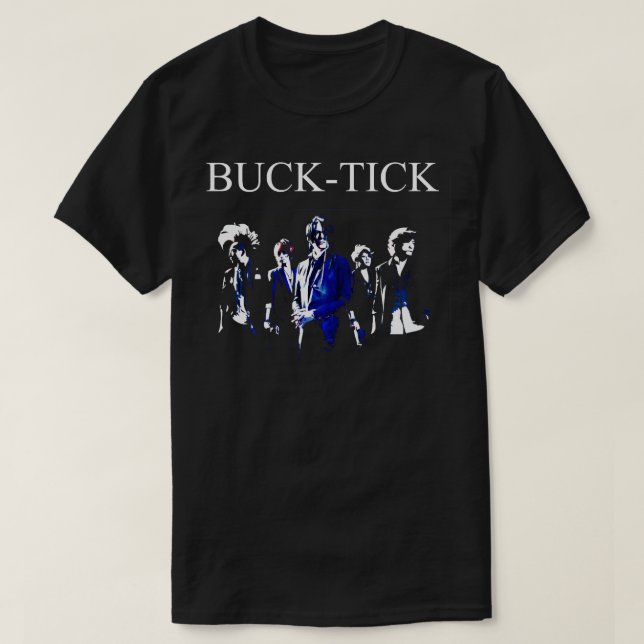 Aktiv skräckmakeup Stil Experience Buck-Tick Re T Shirt (Design framsida)