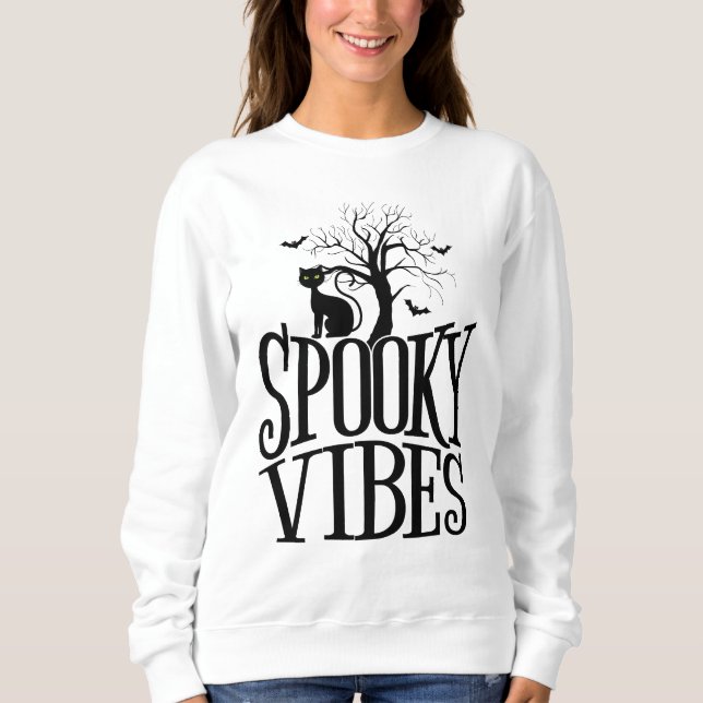 Aktiv taloky Vibes, Halloween Women's T Shirt (Framsida)