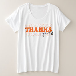 Aktiv Thanksgiving Kvinnor T Shirt
