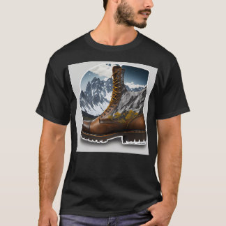 Aktiv vandrarstövlar t shirt