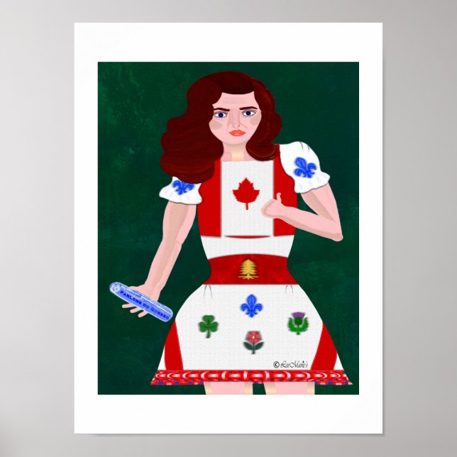 Aktiv vård LeeMarie's kreativa design Poster (Framsidan)