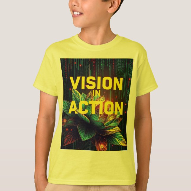 Aktiv vision t shirt (Framsida)
