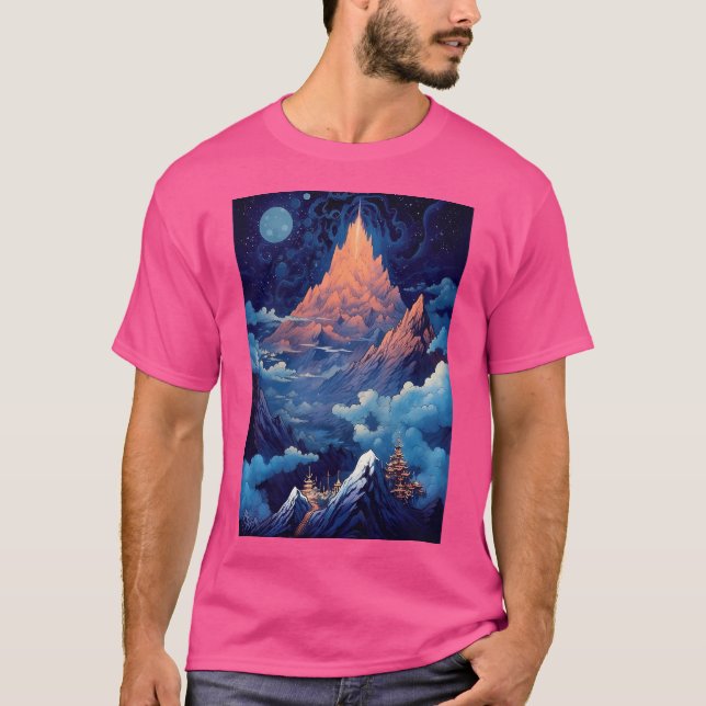 Aktiva berg t shirt (Framsida)