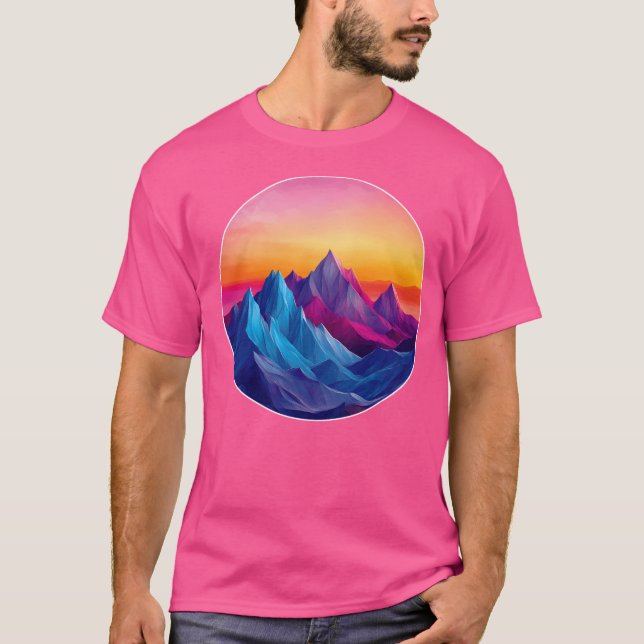 Aktiva berg t shirt (Framsida)