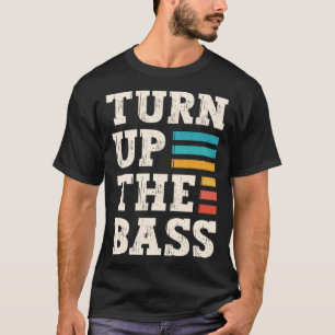 Aktivera Bass Volume Ljud-instrumentmusik T Shirt