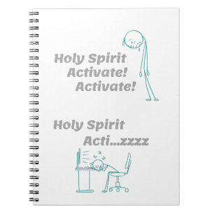 Aktivera heliga Spirit Anteckningsbok