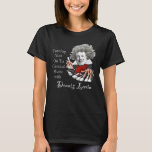 Aktivera klassiska musikkvinnor t shirt